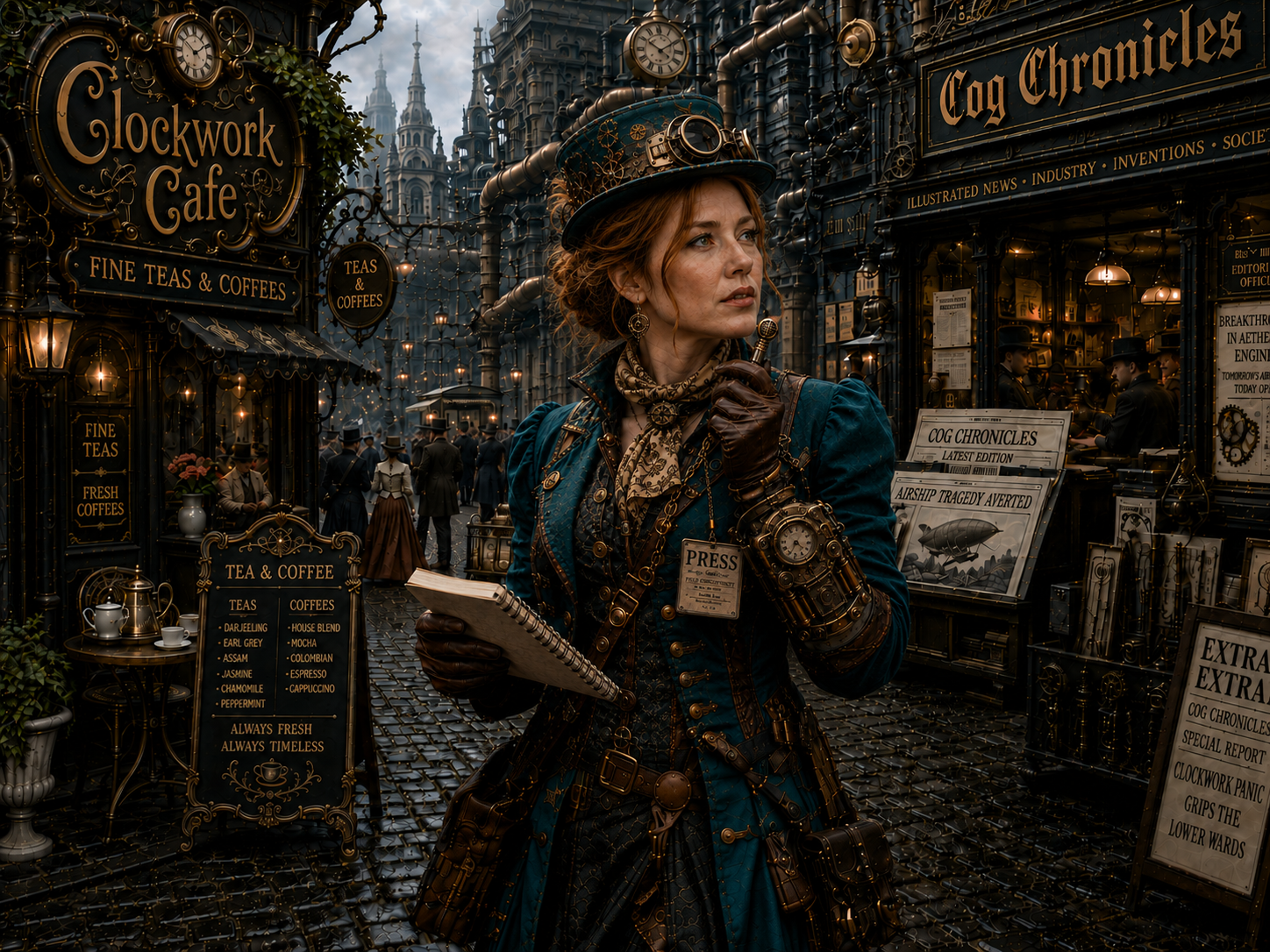 Meet Miss Abigail Peasley, Special Correspondent
